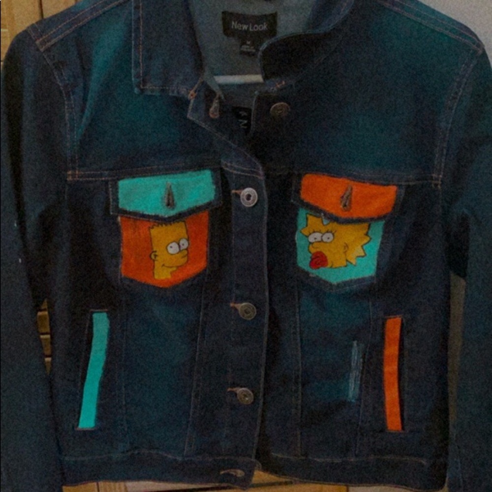 Custom denim jacket